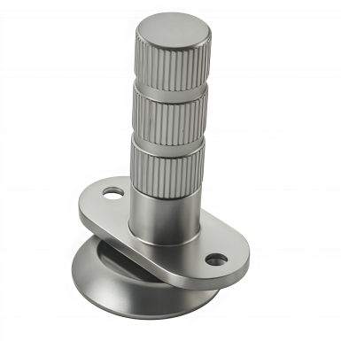Concealed door stopper
